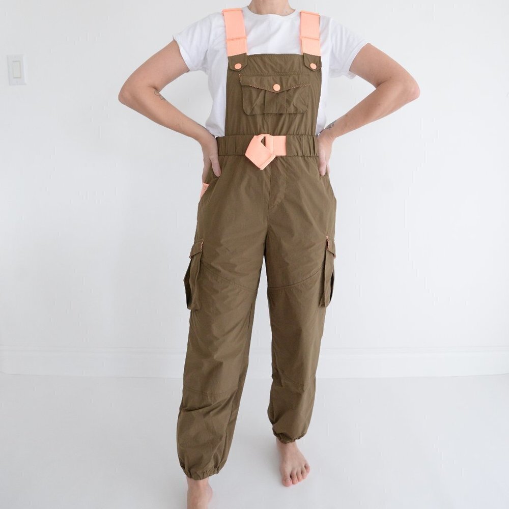 Free  People FP Movement Morning Meadow Onesie Jumpsuit Overalls XS